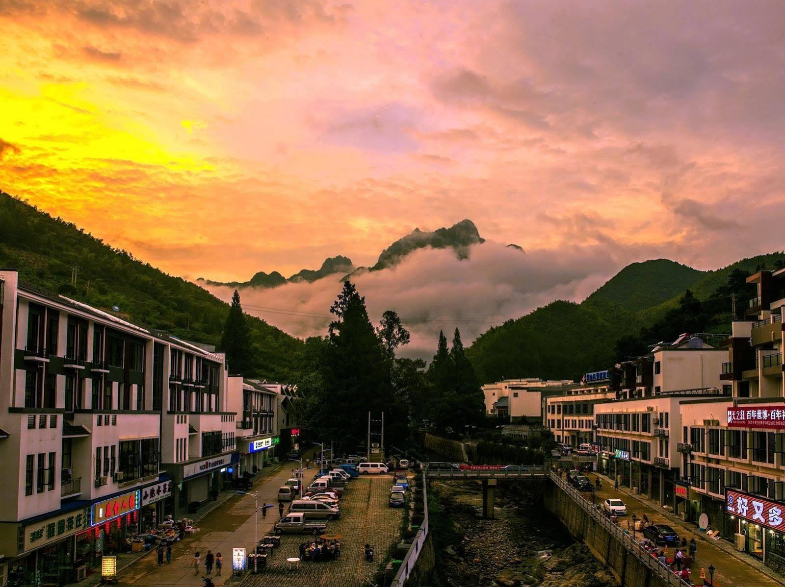 Huangshan Of Tianya Off Inspirations Hotel Exterior foto